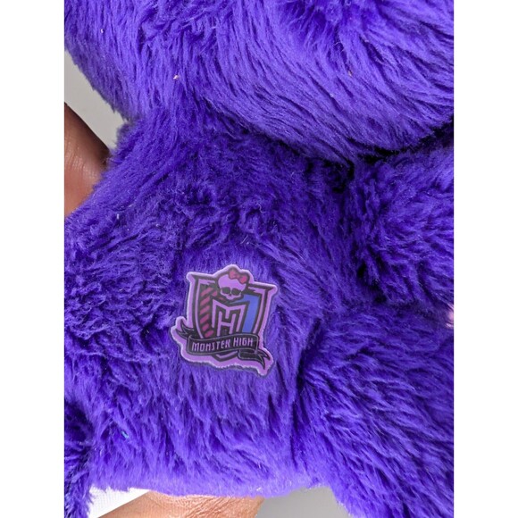 Just Play Mattel Monster High Purple Cat CRESCENT 6" Clawdeen Wolf's Pet Plush - Picture 5 of 9